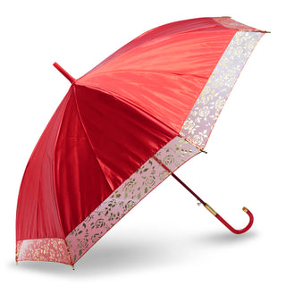 金邊紅傘